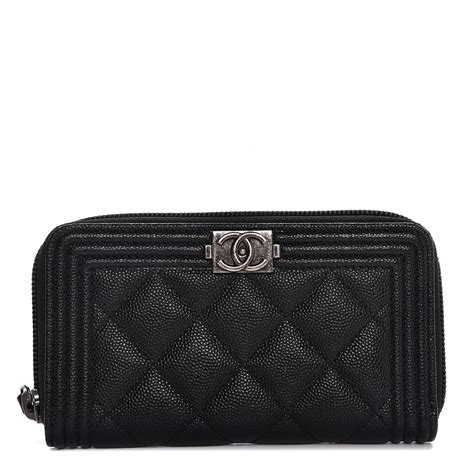 Chanel Short Zipper Wallet [New] 